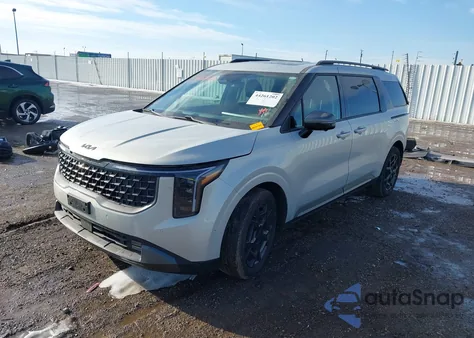 2025 Kia Carnival Mpv Hybrid Sx from USA, damaged, VIN KNDNE5KA5S6044277